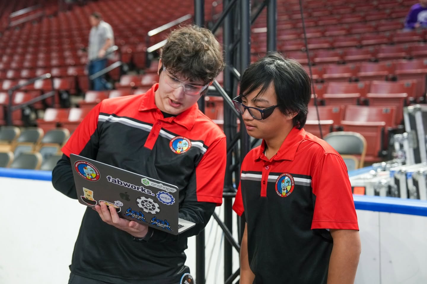 Team 359 at the 2026 REBUILT competition, 2 of 9