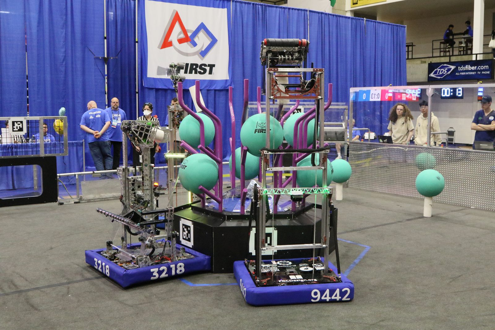 Team 9442 at the 2025 REEFSCAPE competition, 5 of 5